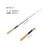 VILTAGE Compact Rod, Short Rod, Approx. 13.8 inches (35 cm),