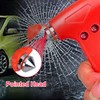 Garegce 2PCS Car Escape Tool Window Breaker, Double-Ended Car Safety