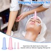 guduling 4 Pcs Facial Cups,Silicone Mini Facial Cupping Tool,Anti Cellulite