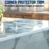 10 Pack 78 Inch Tile Edge L Trims, White Wall