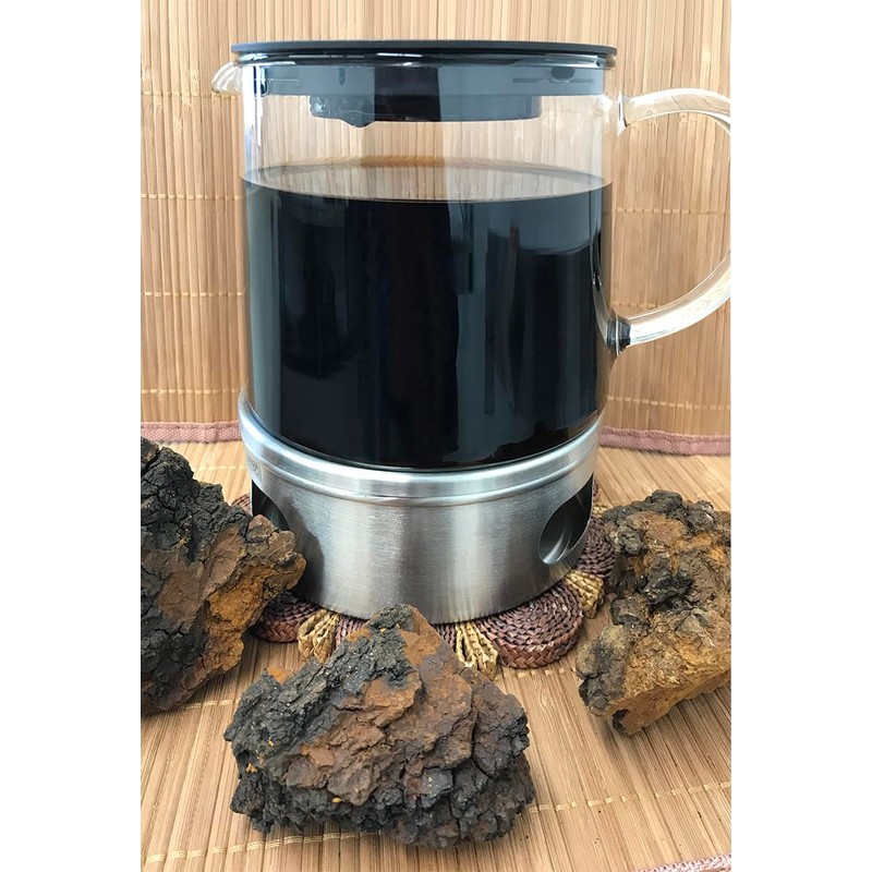 Chaga Mushroom Coarsely Ground Wild Collected in the Forests of