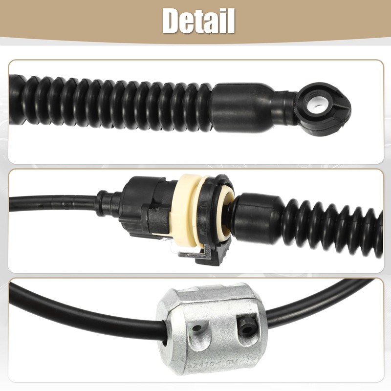 uxcell Automatic Transmission Shifter Cable Gear Shift Control Lever Selector