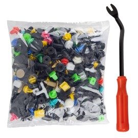 Car Mounting Clips, 500 Pieces Mounting Clips, Door Panel, Universal Plastic Rivet Set with Disassembly Tools, Car Body Trim Clips, Car Brackets Bumper Mounting Clips