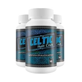 Celtic 3-Pack Celtic Salt Trick Pills - Blood Circulation Support for Men -180 Capsules