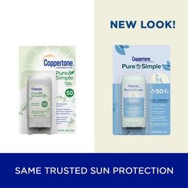 Protector Solar En Barra Coppertone Pure And Simple Spf 50 14 Ml - Venta Internacional.