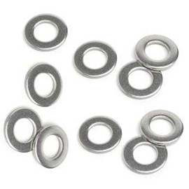 Merriway BH06904 (40 Pcs) Stainless Steel 316 A4 Marine Grade Flat Washers M6 - Pack of 40 Pieces