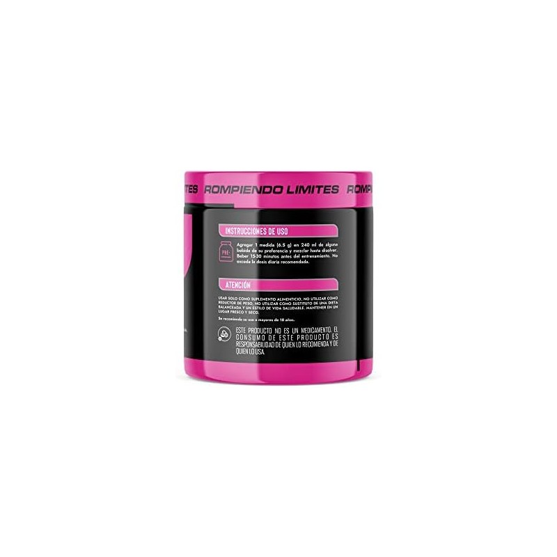 Creatina Monohidratada en polvo pre entreno para mujer pre workout