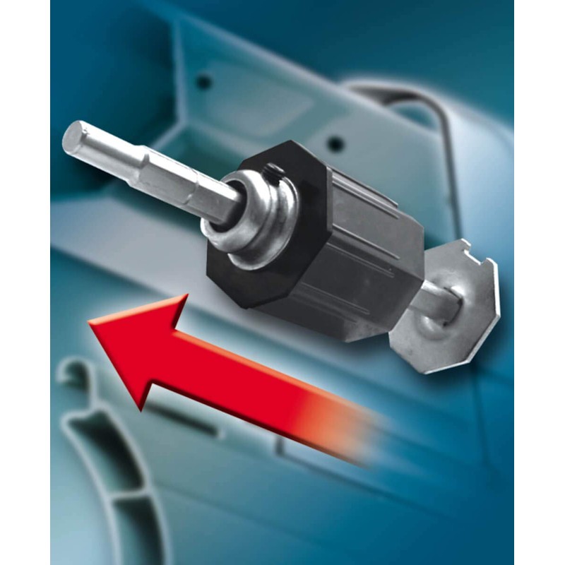 Schellenberg 80501 Manicotto a rulli tapparelle estensibile, per rullo avvolgitore