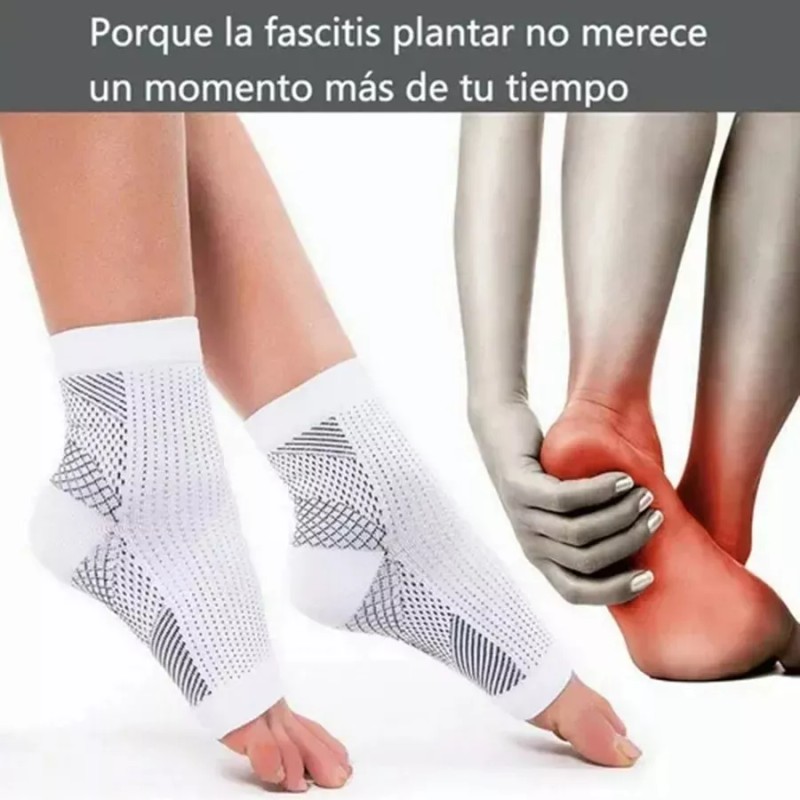 ARACELIDAVILAROJAS Calcetines Compresion Fascitis Plantar Elastica Blakhelmet E