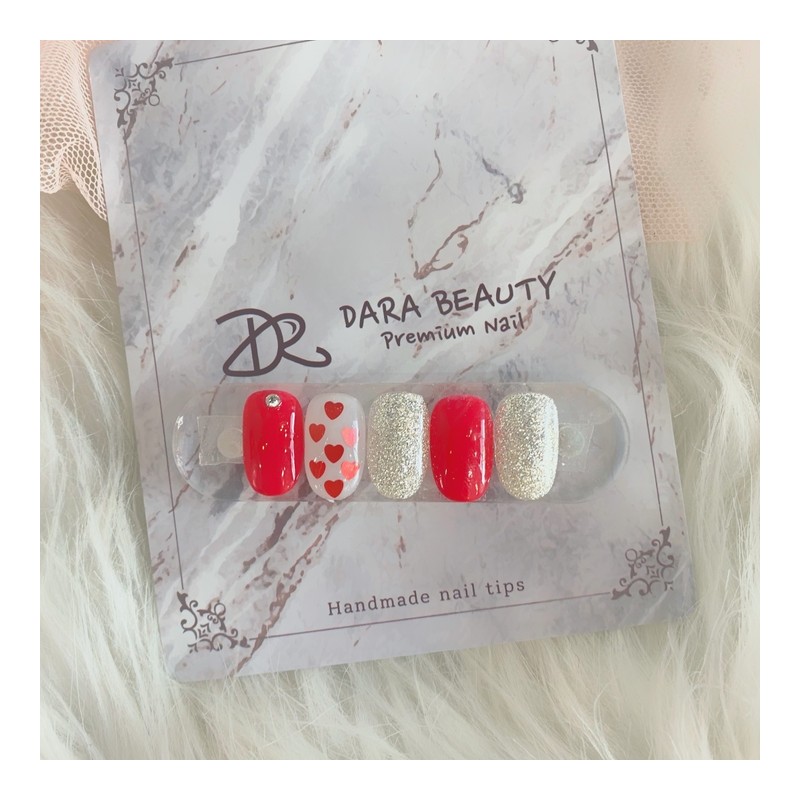 Next day delivery⭐Red Heart Nail⭐ / 다음날발송⭐레드하트네일⭐