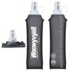 Woowyvyell Running Vest Soft Flask, 2PCS BPA-Free 500ml Collapsible Water