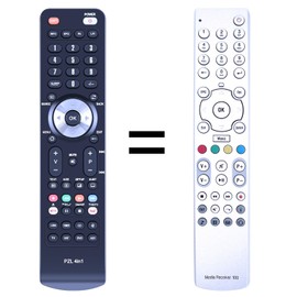 GOUYESHO Replacement Remote Control for Telekom Media Receiver 100 T-Home MR 100