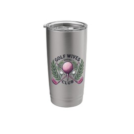 Cool Golf Wives Social Club Golf Lover Stainless Steel Insulated Tumbler