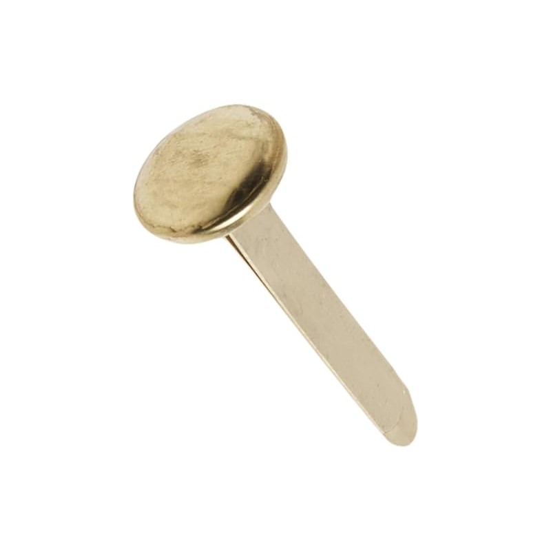 ACCO Solid Brass Fasteners, 1 1/4 Inch Capacity, 100 Count,