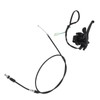 Thumb Throttle Cable with Dual Brake Lever Assy 22mm Aluminium