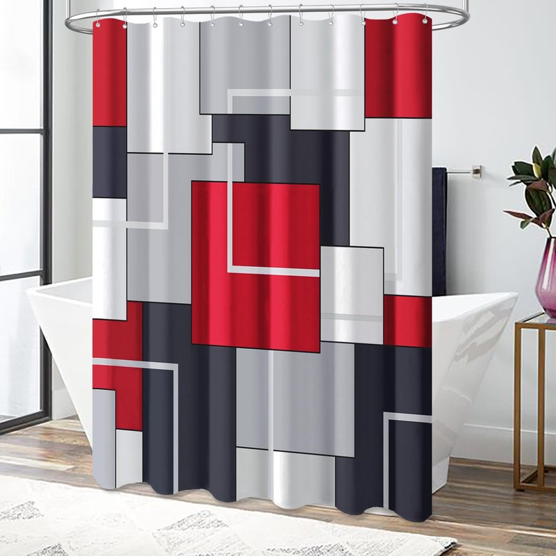 BTTN BTTN Extra Long Shower Curtain - 72 x 84