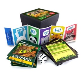 Jungle Quest: Animal & Wildlife Trivia, Educational Learning Card Game for Boys and Girls Ages 6+