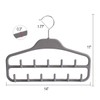 ELONG HOME Belt Hanger 2 Pack, Sturdy Belt Organizer with