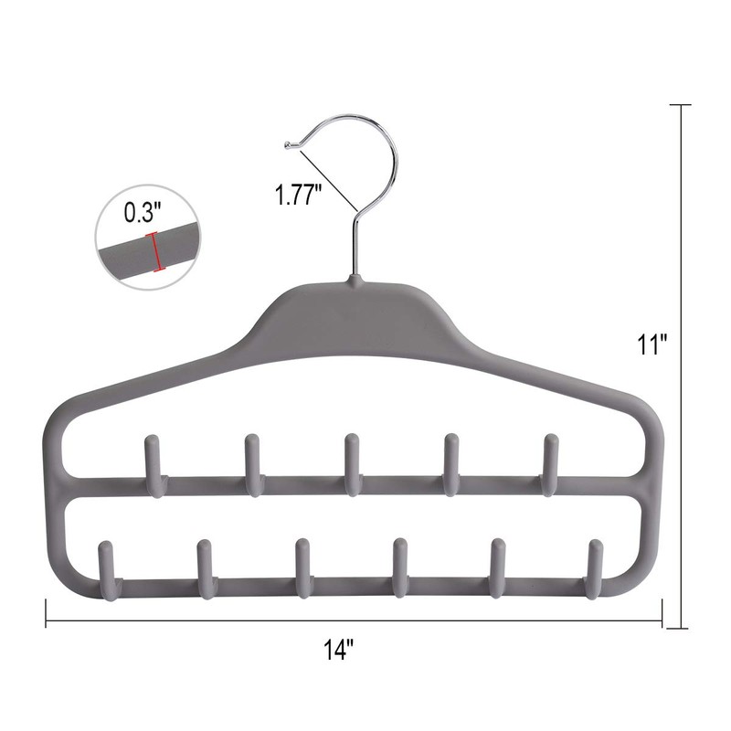 ELONG HOME Belt Hanger 2 Pack, Sturdy Belt Organizer with