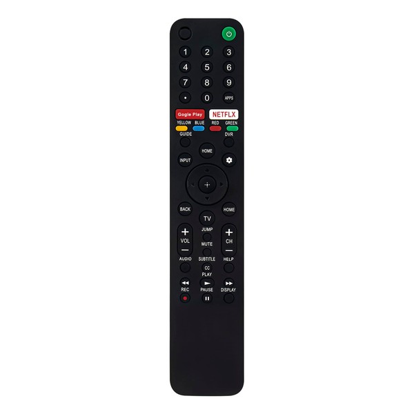 Replacement Remote Control RMF-TX600U Compatible with Sony 4K Ultra HD