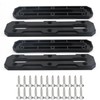 VIKKSAER 4Pcs Kayak Low Profile Track, Kayak Track Kayak Rail