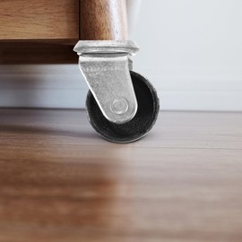 UKCOCO Car Accessories Hydraulic Jack Wheels Replacement Jack Wheels Replacement Horizontal Jack Wheels Car Accessories Wheel for Jack Steering Wheels Metal Heavy Pump Core