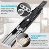 YENUO Soft Close Drawer Slides Full Extension Side Mount 12