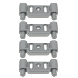 EMSea 4pcs Cupboard Door Catch 53x11x25mm for Caravan Motorhome Compatible with Swift Compatible with Sterling Grey