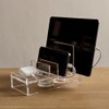 russell+hazel Acrylic Tech Collator, Charging Station for Phone, Tablets and