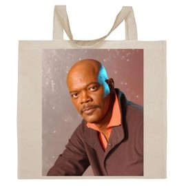 Boss Hog Samuel L Jackson - Cotton Photo Canvas Tote Bag PTR #PDI556294