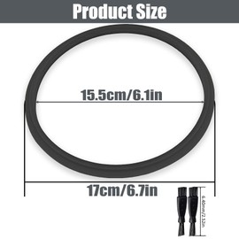 Sealing ring for mixing pot, Monsieur Cuisine Connect, sealing ring, lid for Monsieur Cuisine Connect, made of BPA-free for Monsieur Cuisine Connect, Connect Trend & Smart