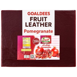 GOALDEES Sour Lavashak Fruit Leather Pomegranate 9 oz Pack of 2 (18 oz - 500g)
