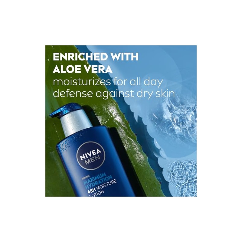 Nivea Men Maximum Hydration Lotion For Dry Skin Body Face