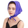 Zando Silk Head Scarf Wrap Neck Scarf Women Silk Feeling