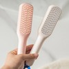 One-touch cleaning hair comb to prevent frizz and tangles - Mint / 곱슬엉킴방지 원터치청소머리빗 - 민트
