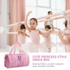 Pink Girls Ballet Dance Bag, Dancewear Storage Handbag Tote Crossbody