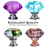 DEELF OUTLET 26 Packs Crystal Cabinet Knobs Drawer Pulls and