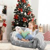 VEVOR Fold-Out Kids Sofa, Glow-in-The-Dark Kids Couch Chair, 2-in-1 Children