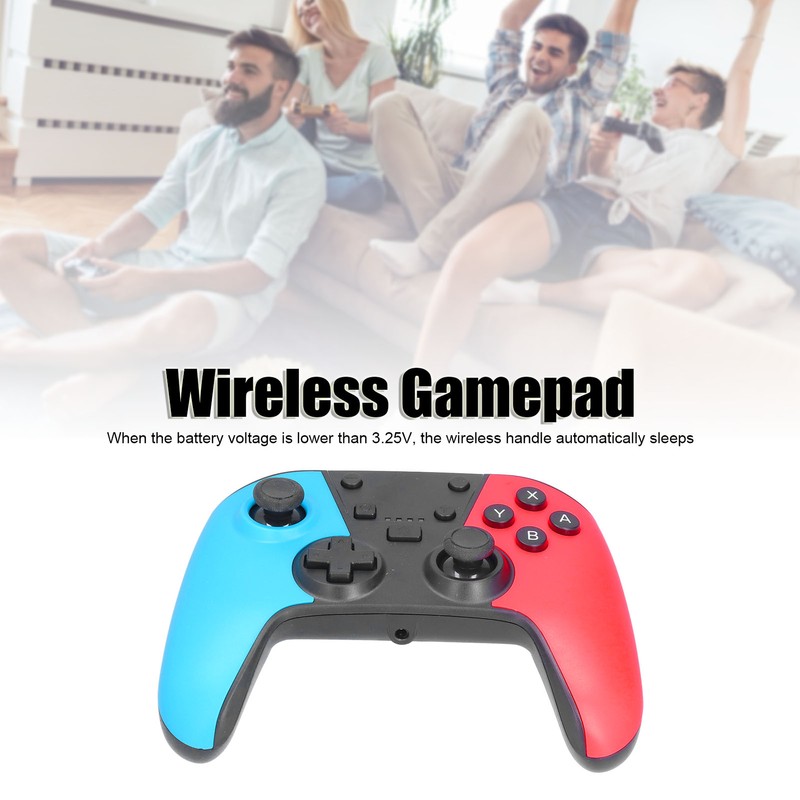 Wireless Controller Remote Gamepad with Turbo and Double Shock Function