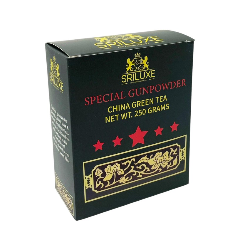 SRILUXE - Loose Leaf Special Gunpowder Green Tea | Full-bodied