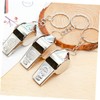 Kisangel 2sets Whistle Sport Basketball Whistle Baseball Metal Emergency Exercising