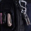 TACRAY Carabiner Keychain Clip, Anti-lost key holder and Quick Release