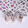 Flower Nail Stickers Spring Nail Art Stickers Classical Floral Nail