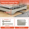 HOMEAILIE 2-Tier Dish Drying Rack for Kitchen Counter, 304 Stainless
