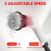 Unbranded 7-in-1 Electric Cleaning Brush Telescopic Handle Multifunction Floor &