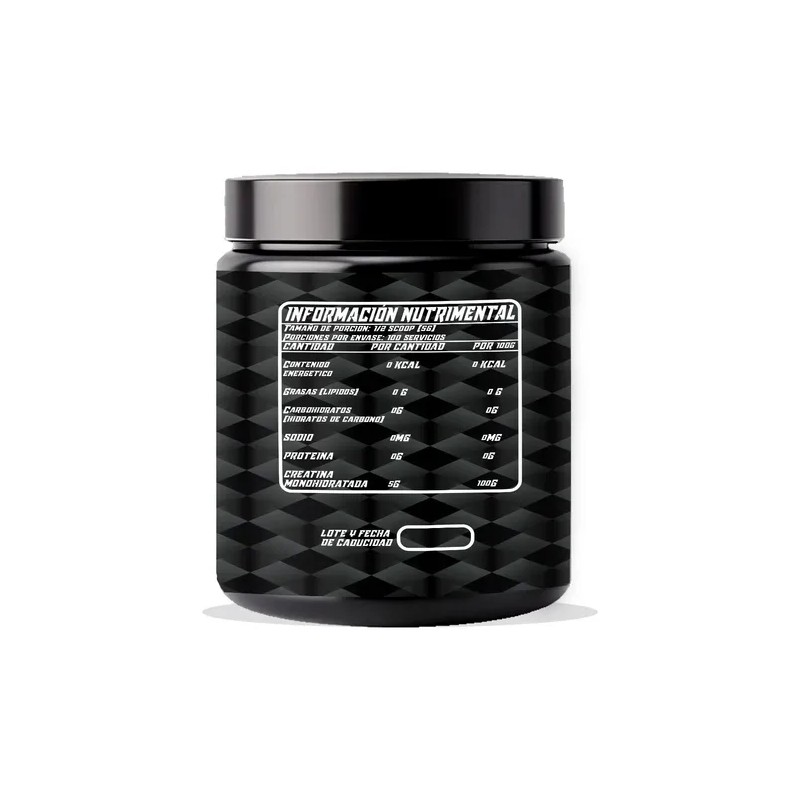 Creatina Monohidratada 500gm En Polvo Wolf Varios Sabores