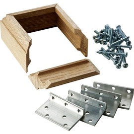 L-Bracket Post Fasteners, Maple