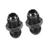 A ABSOPRO AN8 to AN8 Male Hose Fitting Adapter Aluminum