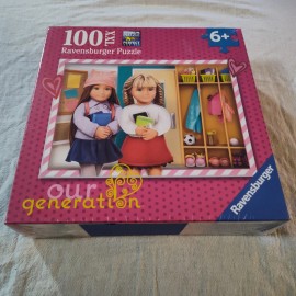 Ravensburger Our Generation Ravensburger Puzzle School 100 XXL Pieces 19” x 14” 6+ New in Box