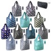 BeeGreen Reusable Grocery Bags Lightweight Durable Shopping Bags Washable Foldable